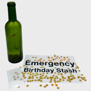 Emergency birthday stash