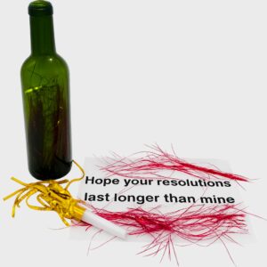 Hope your resolutions last longer than mine.